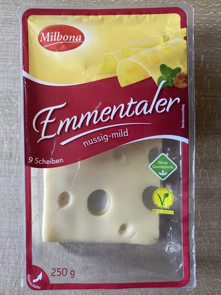 Emmentaler in Scheiben
