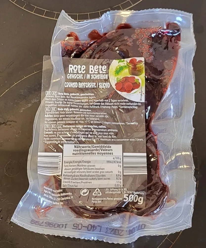 Rote Bete gekocht