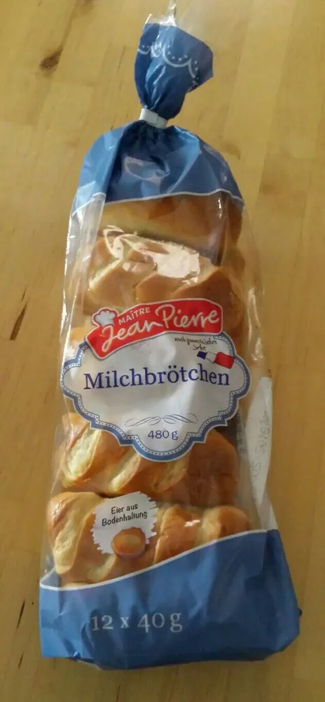 Maitre Jean Pierre Milchbrötchen