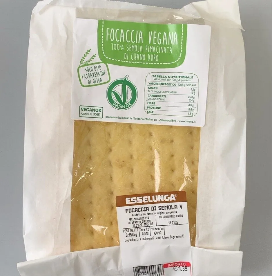 Focaccia Vegana