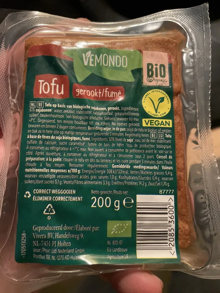 Bio Tofu Geräuchert