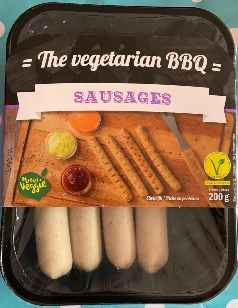 The vegetarian bbq : sausages