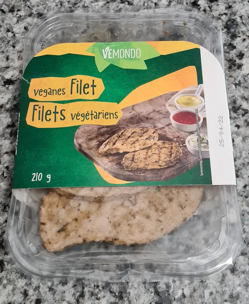Fillet vegan BBQ steaks