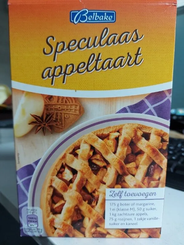 Speculaas appeltaart