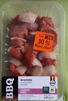 Brochette marinée