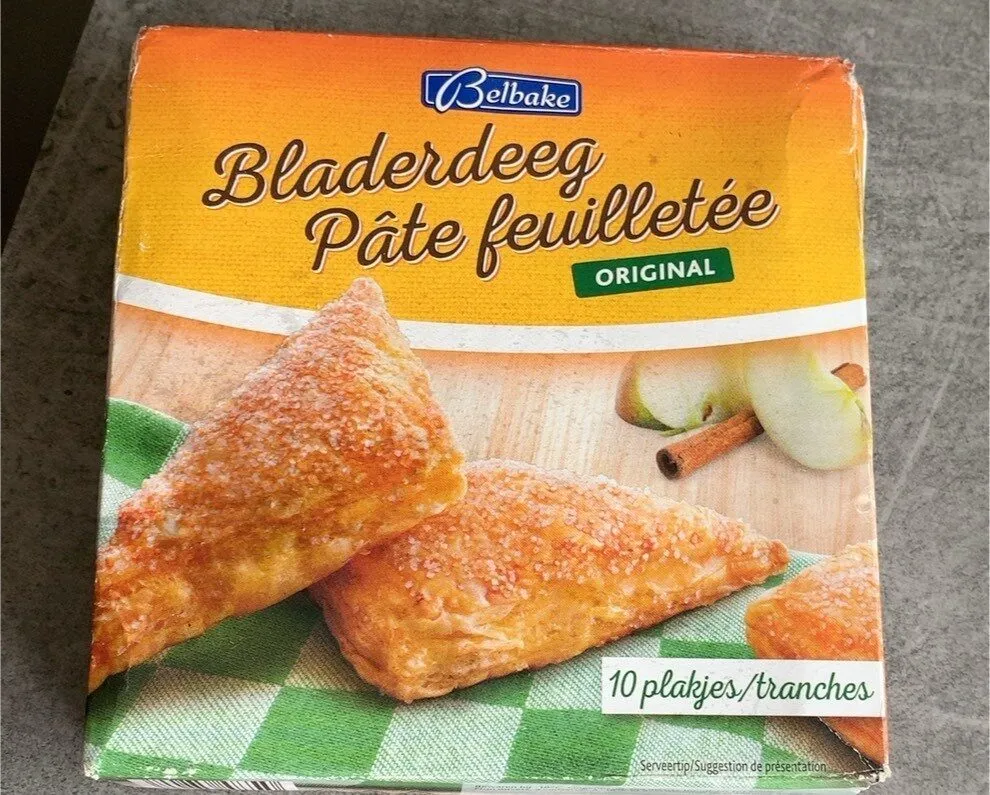 Bladerdeeg Pâte feuilletée