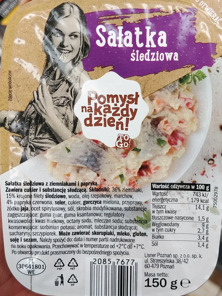 Sałatka śledziowa