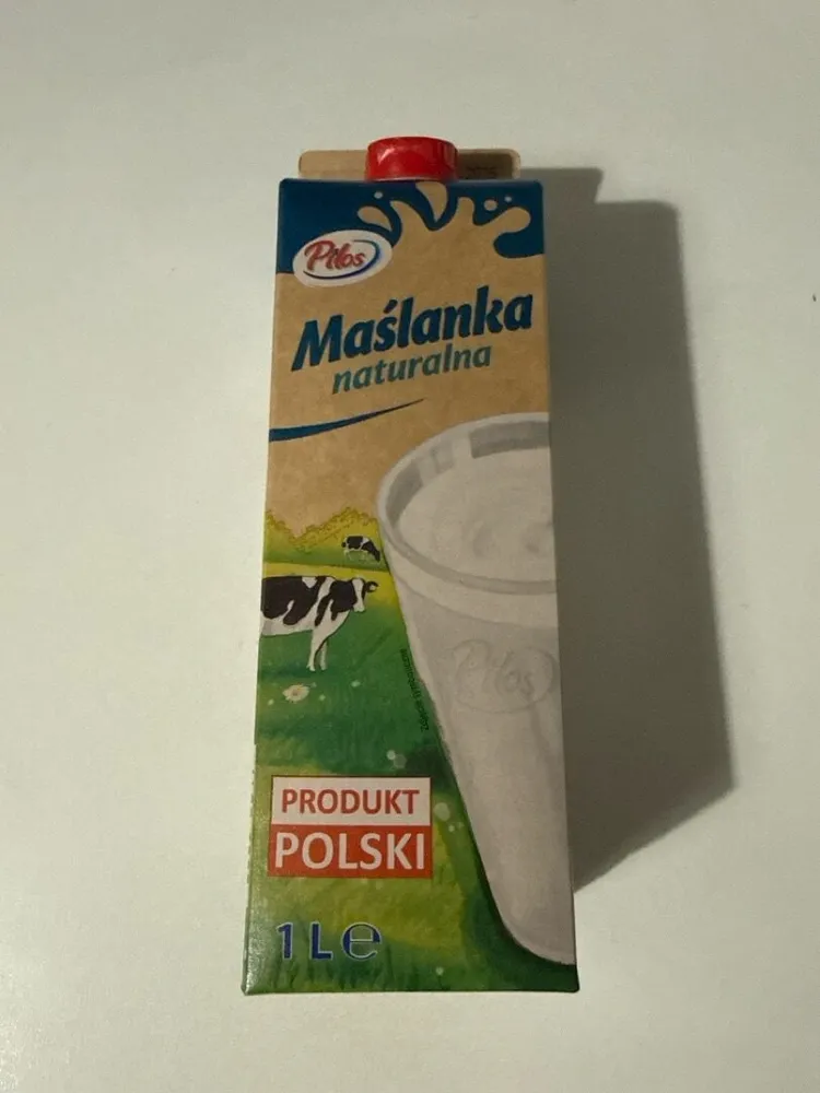 Maślanka Naturalna 1,5% Pilos Lidl