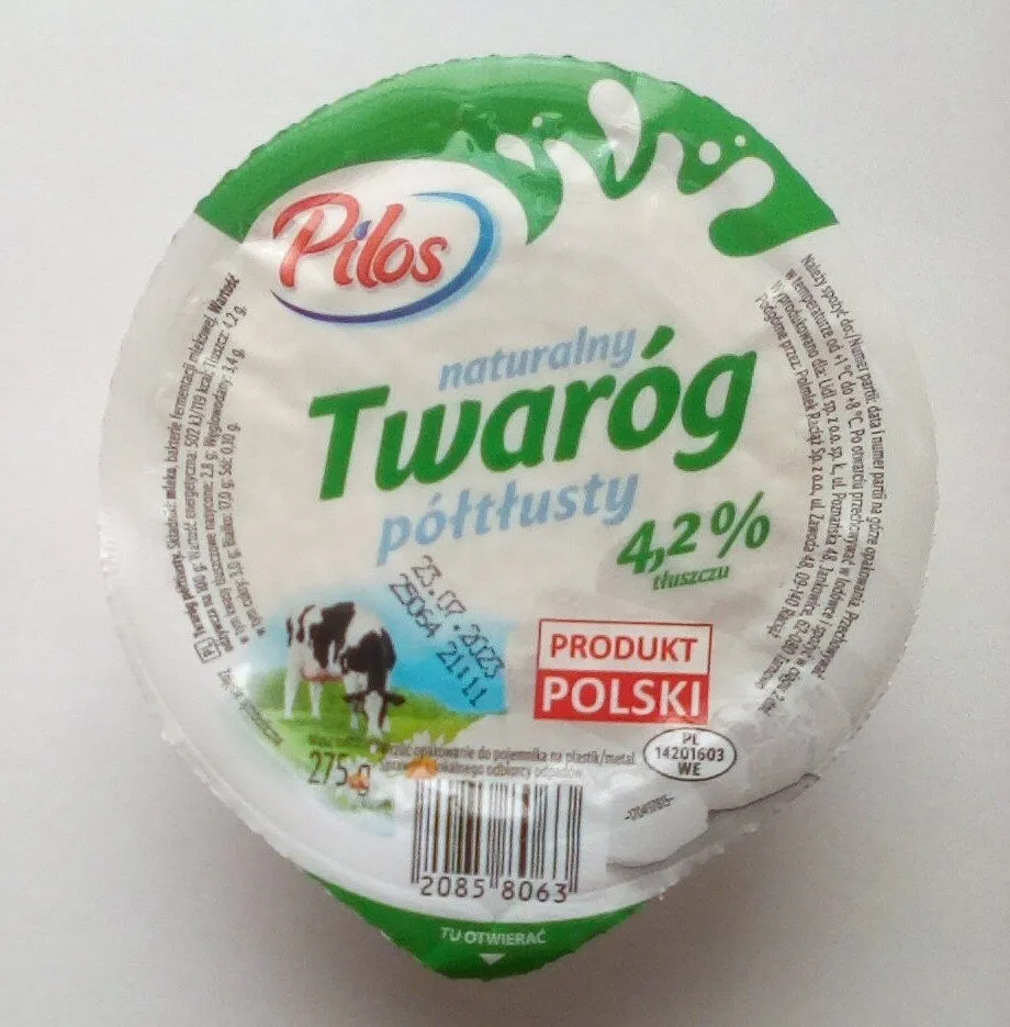 Naturalny twaróg półtłusty