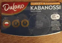 Turkey & Chicken Kabanossi with pork