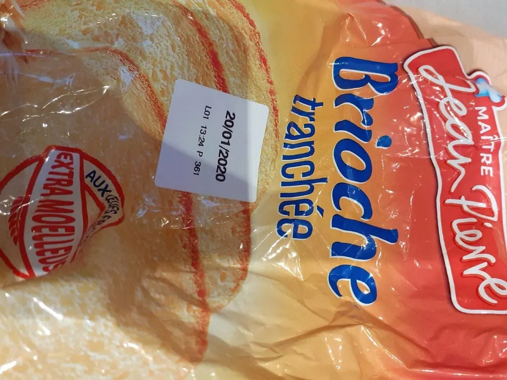 Brioche tranchee