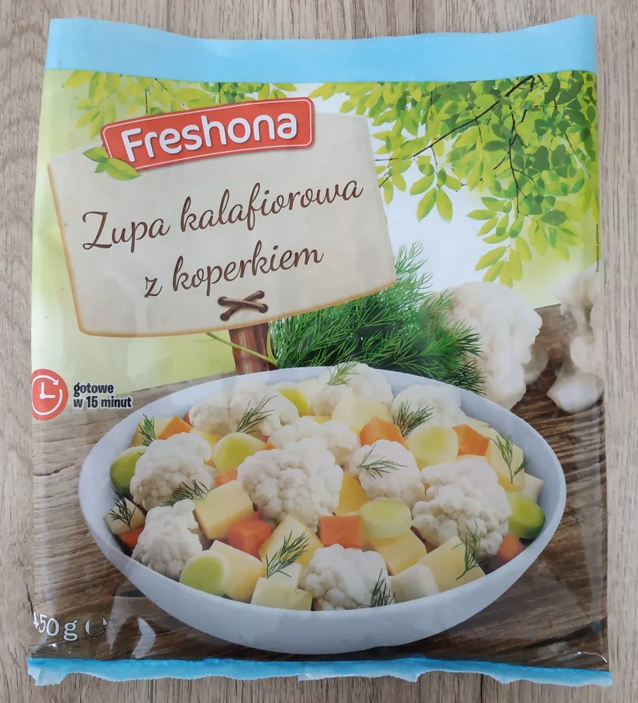 Zupa kalafiorowa z koperkiem