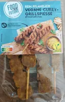 Vegane Curry-Grillspiesse