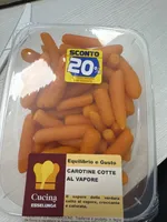 Carotine cotte al vapore
