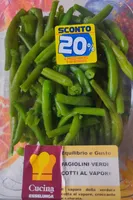 Fagiolini verdi cotti al vapore