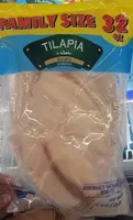 Tilapia Fillets Skinless