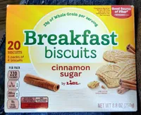 Breakfast biscuits - cinnamon sugar