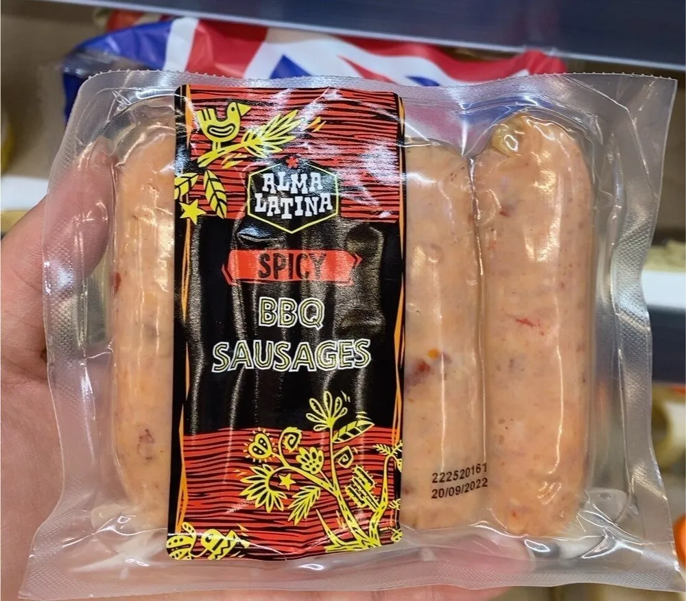 Spicy BBQ sausages