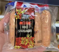 Spicy BBQ sausages