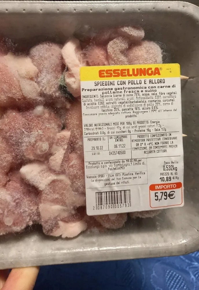 Spiedini pollo e alloro