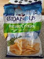 Potato crisps olive & herbs