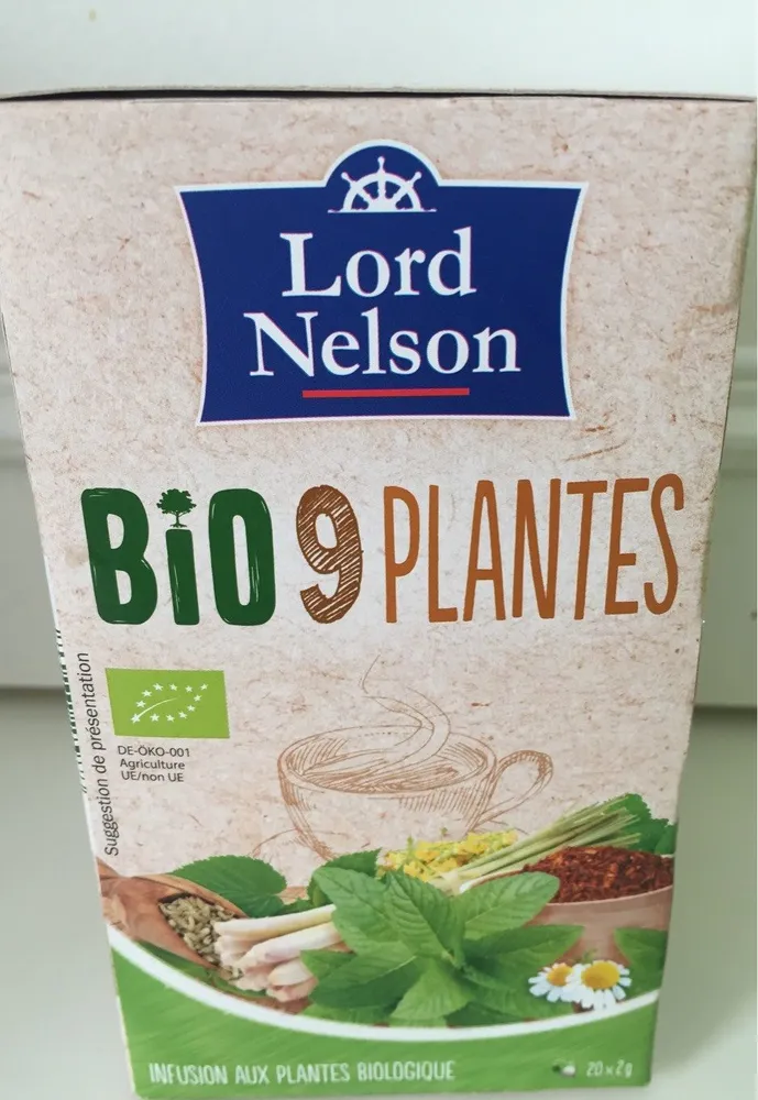 Infusion Bio 9 plantes