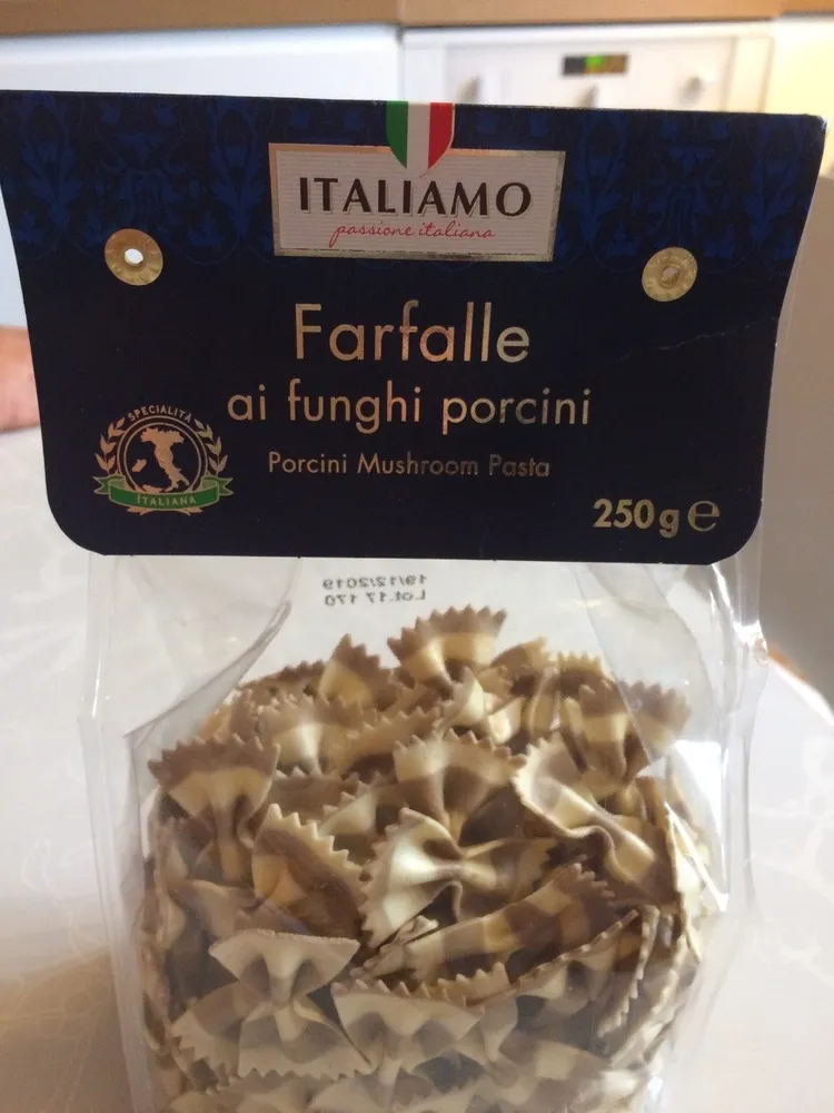 Farfalle ai funghi porcini