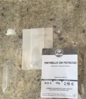 Mortadella con pistacchio