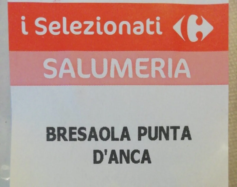 Bresaola punta d'anca