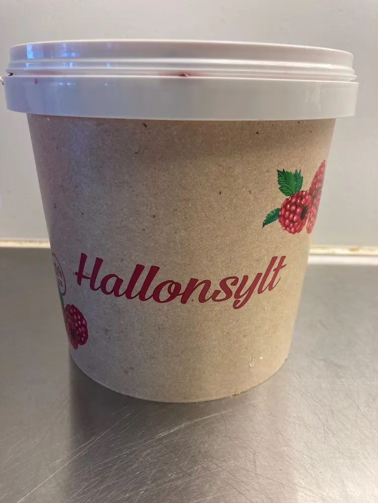 Hallonsylt