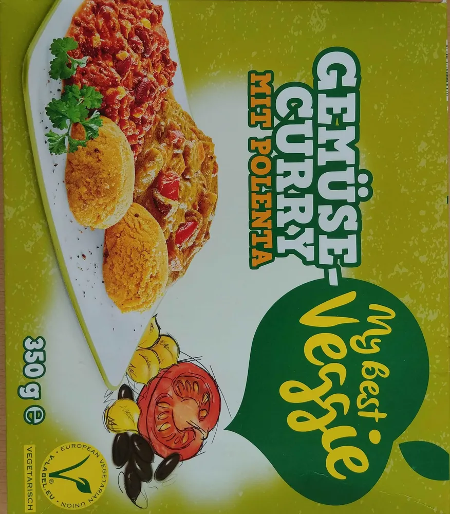 Gemüse Curry mit Polenta