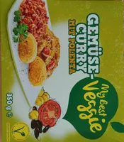 Gemüse Curry mit Polenta