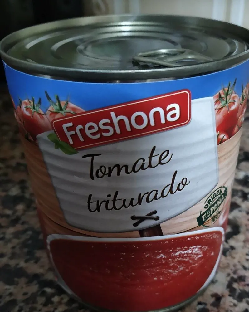 tomate triturado