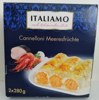 Seafood cannelloni