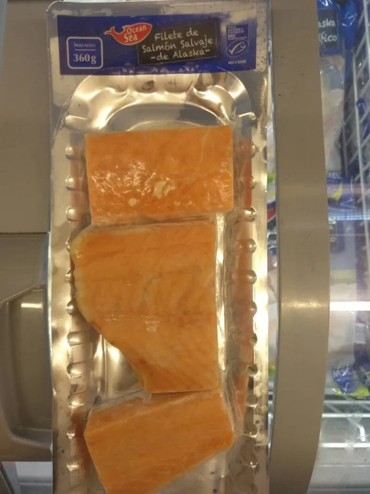 Filete de salmón salvaje de Alaska