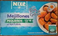 Mejillones pequeños al natural