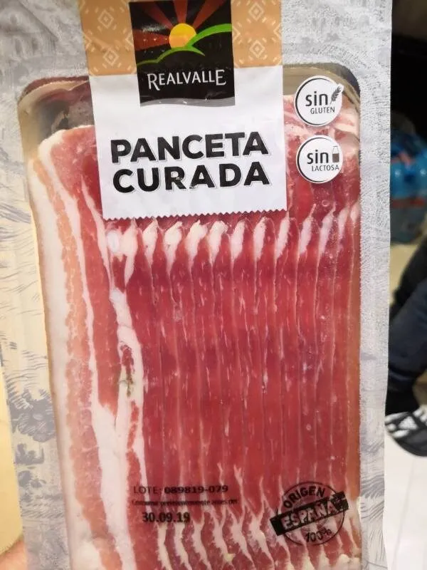Panceta curada