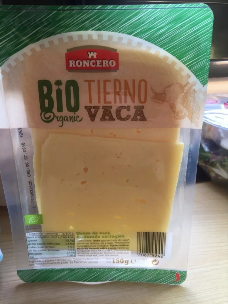 queso de vaca madurado ecologico