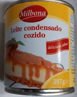 Leite condensado cozido