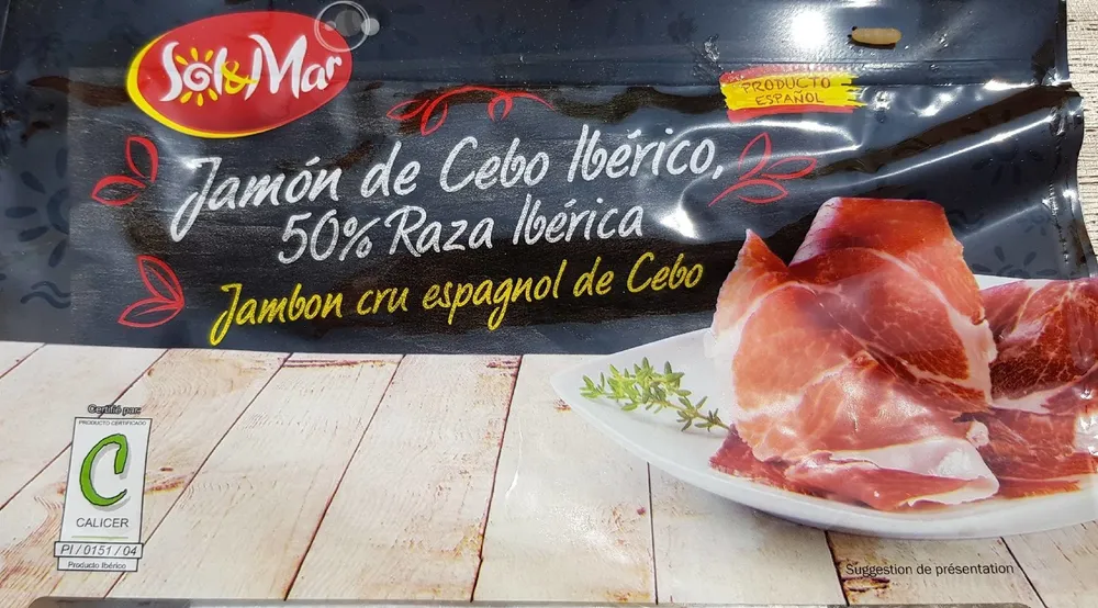 Jambon cru espagnol de Cebo