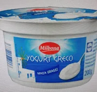 Milbona Yogurt Greco Bianco senza Grassi