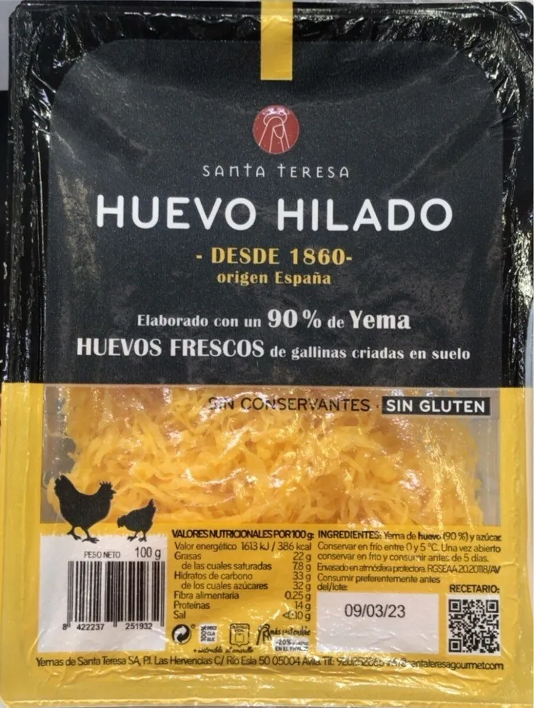 HUEVO HILADO
