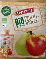 Bio Organic Fruchtpüree Apfel-Birne