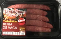 Salchichas de vaca