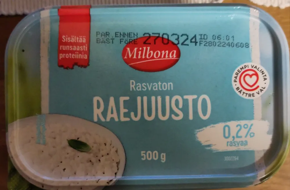 Rasvaton raejuusto