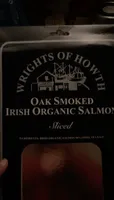 Oak smoked irish organic salmon