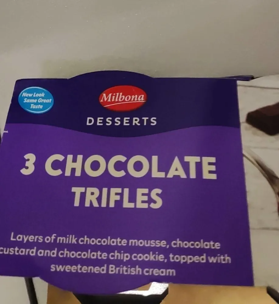 Chocolate trifles