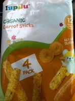 Organic carrot sticks