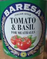 Tomato & Basil for Meatballs
