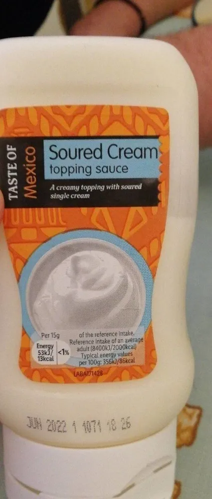 Soured cream